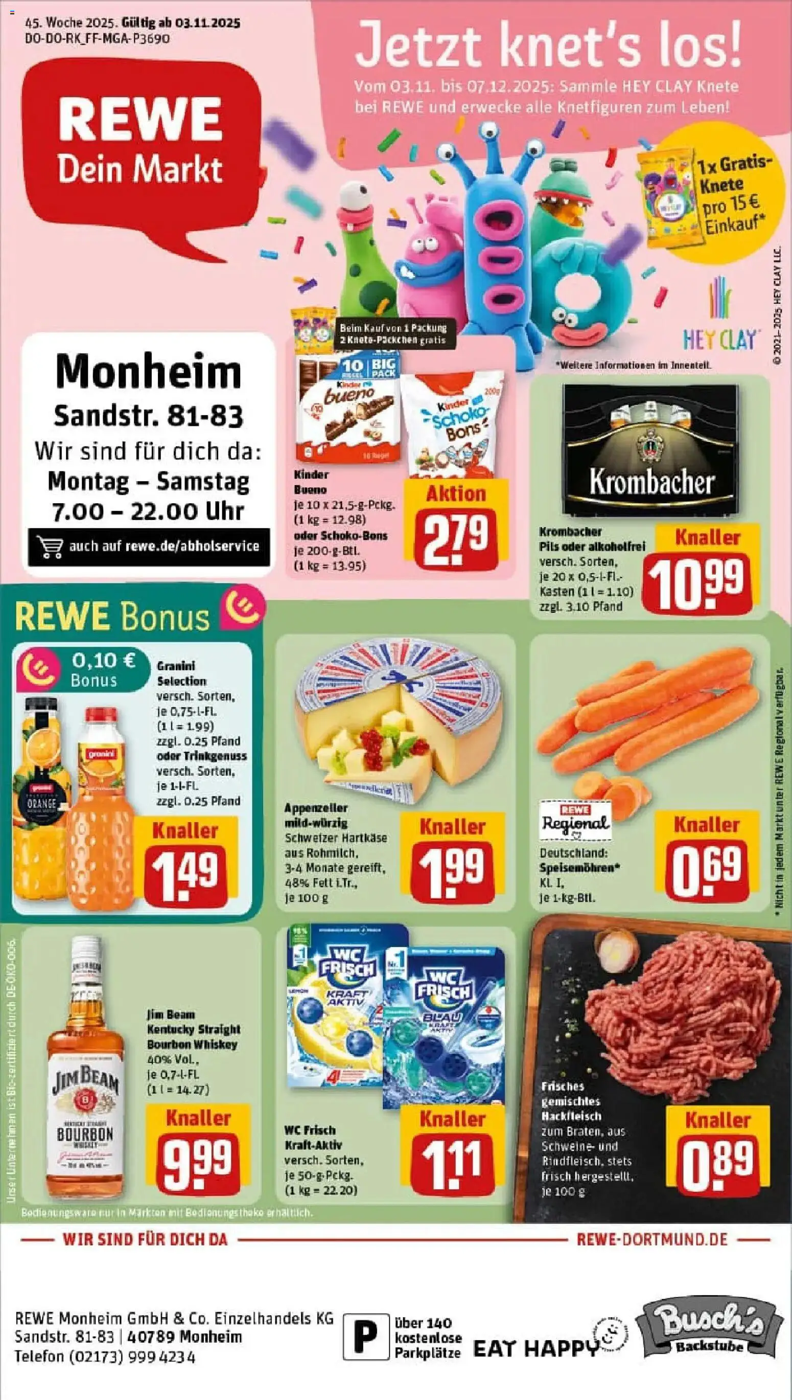 Vorschau von dem Prospekt des Geschäftes Rewe, gültig ab dem 02.11.2025