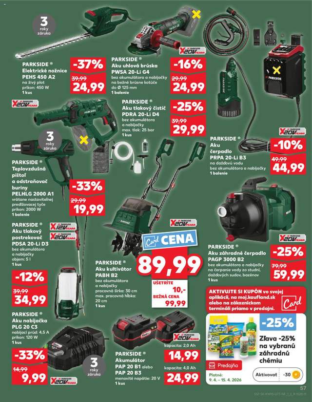 Nový Kaufland leták od 09.04.