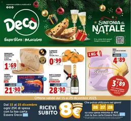 Anteprima dell'opuscolo Volantino MaxiStore - Napoli dal negozio Decò valido da 15/12/2025