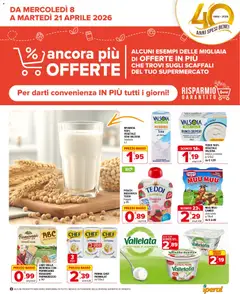 Anteprima dell'opuscolo Iperal volantino Ancora Più Offerte dal negozio Iperal valido da 08/04/2026