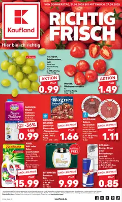 Voorbeeld van DE Folder Rostock van winkel Kaufland DE geldig vanaf 21-08-2025