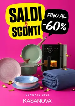 Anteprima dell'opuscolo Attuale volantino dal negozio Kasanova valido da 15/01/2026