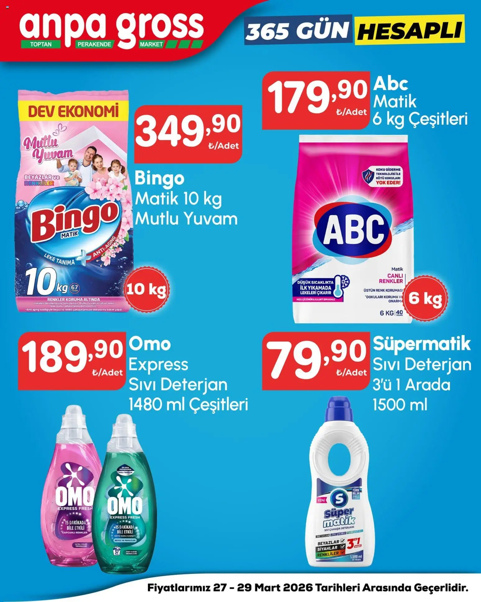 Anpa Gross Anpa Gross İndirim 27.03.2026 - Broşürünün önizlemesi