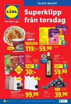 Förhandsgranska reklamblad Aktuella reklamblad Lidl från butik Lidl gäller från 03/11/2025 | Sida : 28