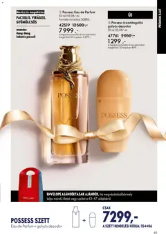 Oriflame - Oriflame katalógus 2025/17 megtekintése, amely érvényes 2025.12.03.-től | Oldal: 45