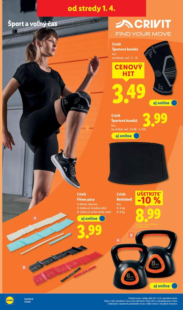 Nový Lidl leták od 30.03.