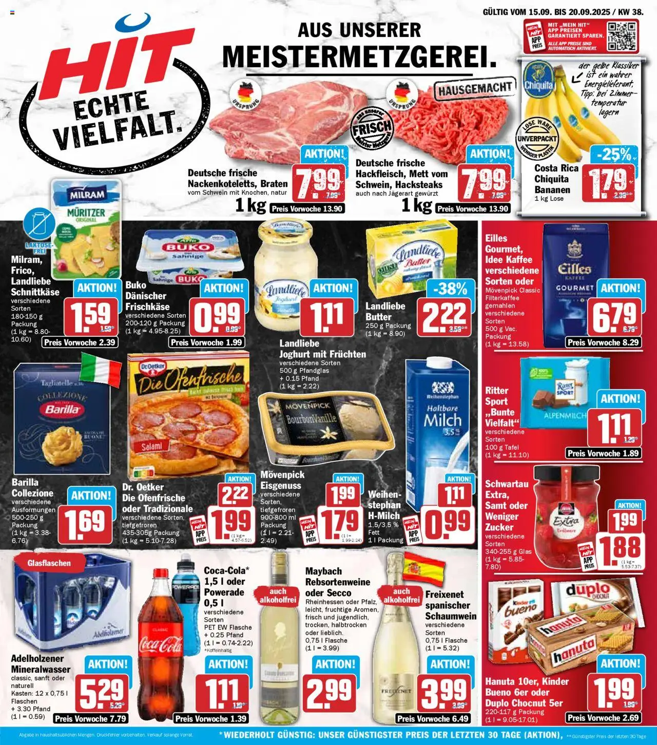 HIT Prospekt ab 15.09.2025 nächste Woche > Bayern