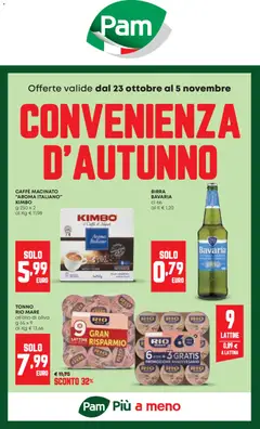 Anteprima dell'opuscolo Attuale volantino dal negozio PAM valido da 23/10/2025