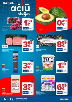 MAXIMA parduotuvės leidinio MAXIMA leidinys galiojančio nuo 2026.04.07 peržiūra