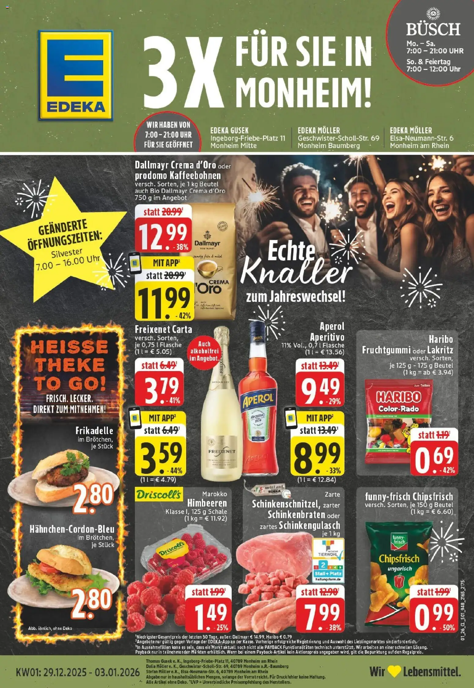 Vorschau von dem Prospekt des Geschäftes Edeka, gültig ab dem 28.12.2025