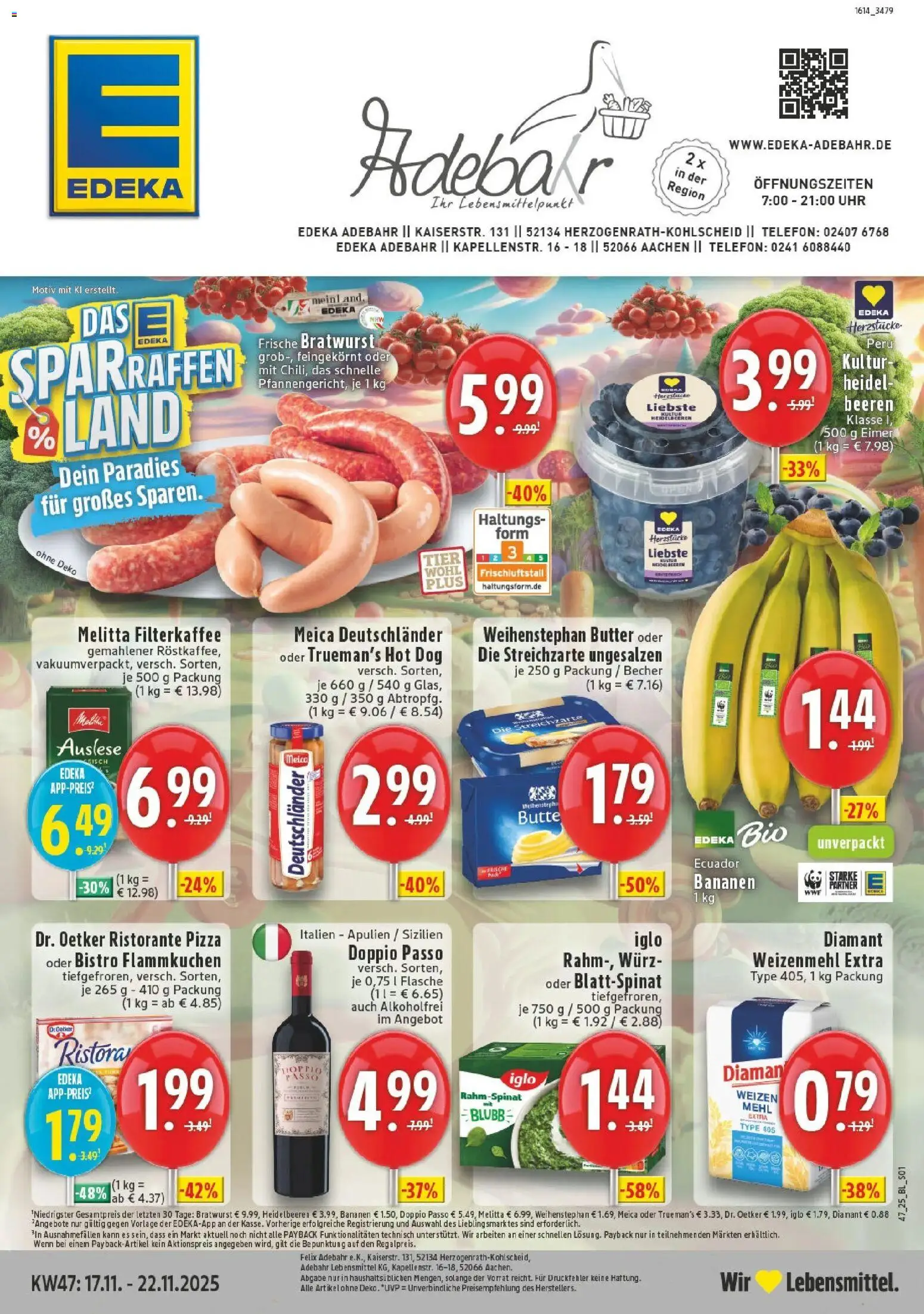 Vorschau von dem Prospekt des Geschäftes Edeka, gültig ab dem 17.11.2025