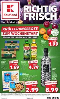 Vorschau von dem Prospekt des Geschäftes Kaufland, gültig ab dem 21.09.2025