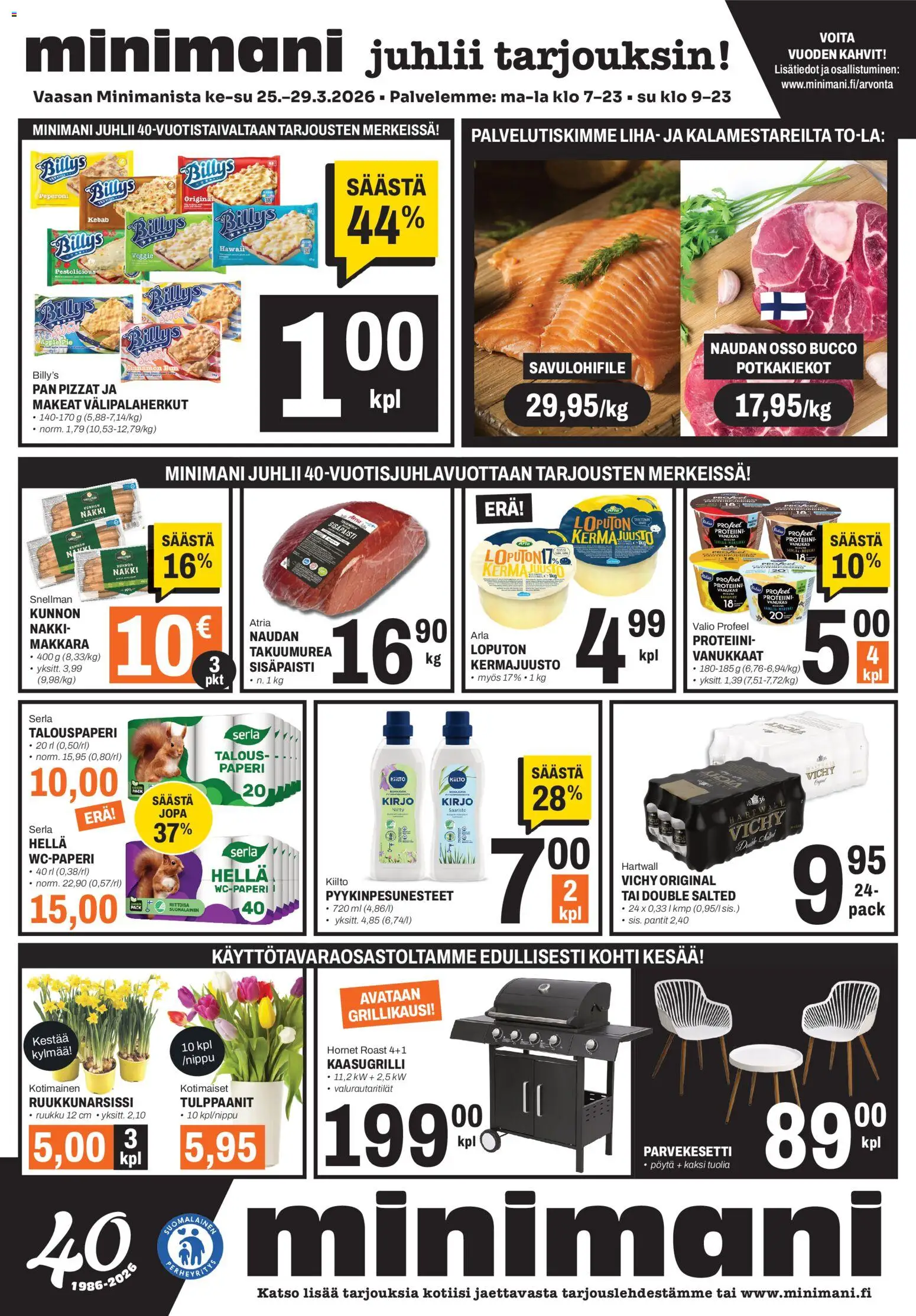 Kaupan Minimani Minimani tarjoukset - Vaasa esikatselu, voimassa 25/03/2026