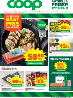 Förhandsgranska reklamblad Alsterbro från butik Coop gäller från 17/11/2025