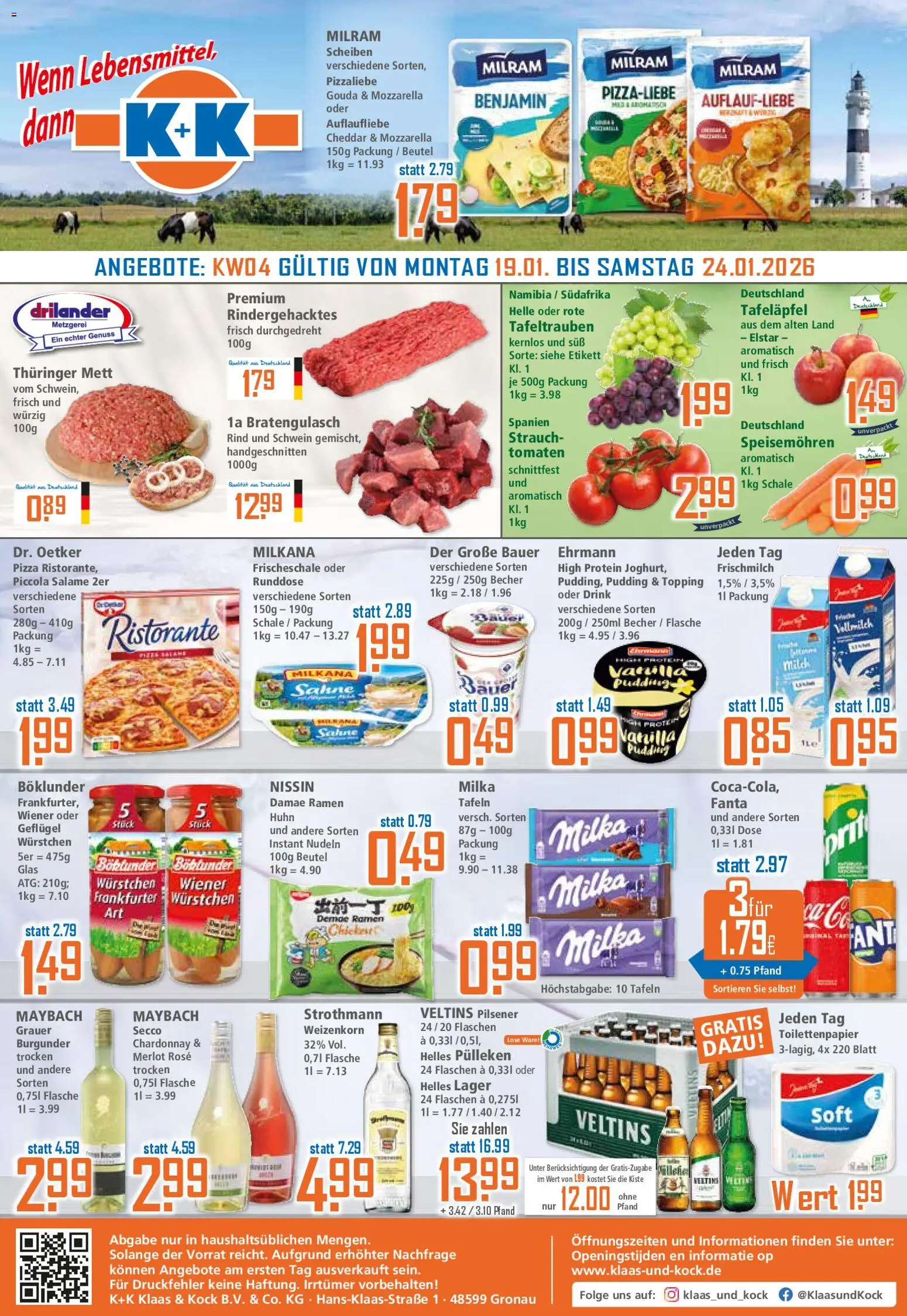 Vorschau von dem Prospekt des Geschäftes Klaas & Kock, gültig ab dem 19.01.2026