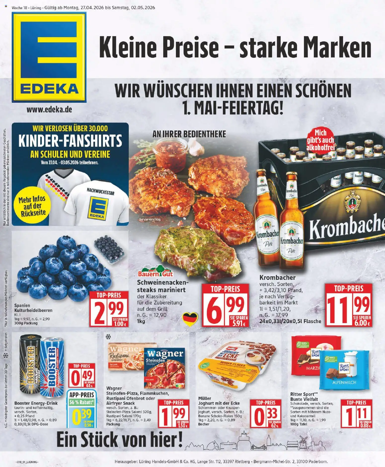 Vorschau von dem Prospekt des Geschäftes Elli Markt, gültig ab dem 27.04.2026