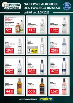 Pogląd gazetki "Mocna oferta" ze sklepu Makro ważnej od 08.09.2025