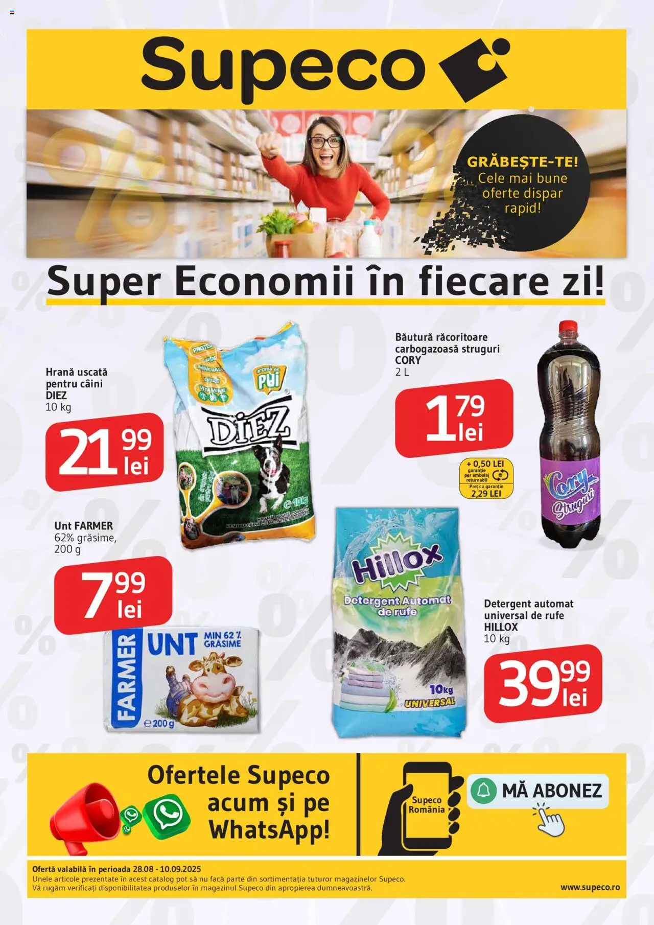 Supeco Catalog - Prim Pret de la 28.08.2025 - Pagină 1