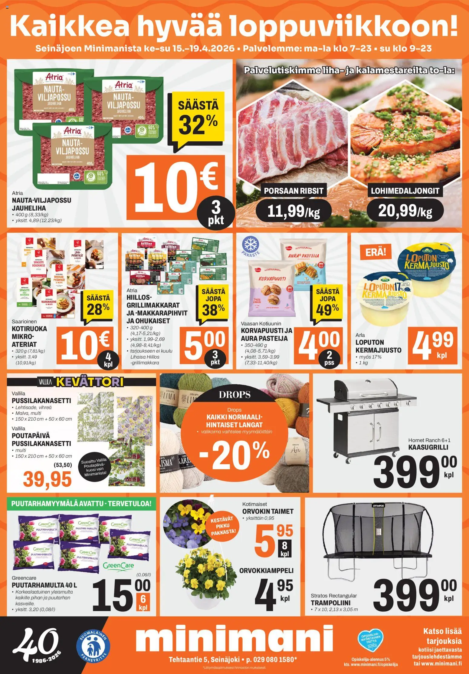 Kaupan Minimani Minimani tarjoukset - Seinäjoki esikatselu, voimassa 15/04/2026