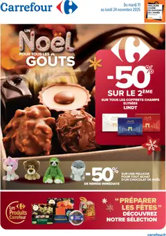 Prévisualisation de Un noël pour tous les goûts du magasin Carrefour formulaire valide 11/11/2025