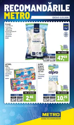 Previzualizarea de cataloage: Metro Catalog nou valabil de la 05.01.2026