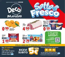 Anteprima dell'opuscolo Volantino MaxiStore - Casamassima dal negozio Decò valido da 23/02/2026