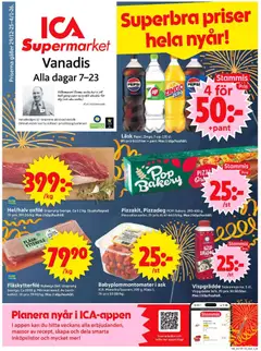 Förhandsgranska reklamblad Stockholm från butik ICA Supermarket gäller från 30/12/2025