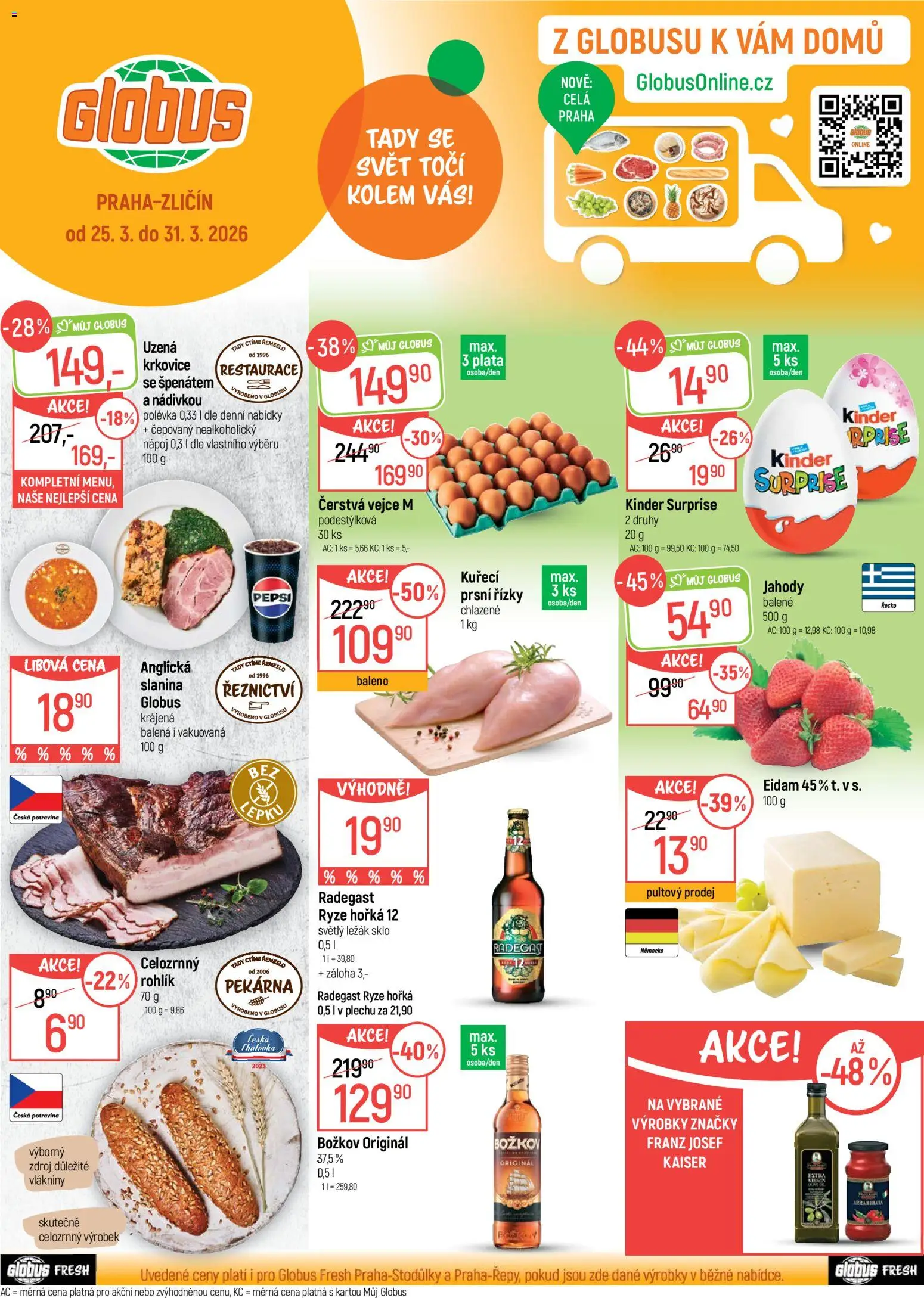 Náhled nabídky: Globus Globus leták - Praha Zličín platný od 25.03.2026