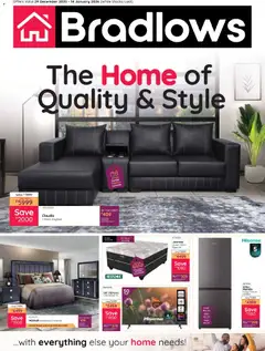 Preview of Bradlows flyer valid from 29/12/2025