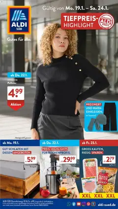 Vorschau von dem Prospekt des Geschäftes Aldi Süd, gültig ab dem 19.01.2026