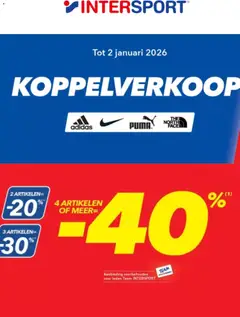 Voorbeeld van Folder / Publicité van winkel Intersport geldig vanaf 15/12/2025
