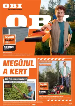 OBI - OBI akciós újság Nyíregyháza megtekintése, amely érvényes 2026.03.31.-től