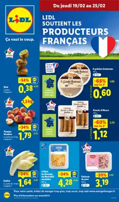 Prévisualisation de Catalogue de la semaine 8 du magasin LIDL formulaire valide 19/02/2026