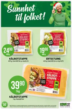 Forhåndsvis Kundeavis fra butikk Kiwi gyldig fra 08/12/2025 | Side: 21