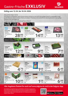 Vorschau von dem Prospekt des Geschäftes Selgros, gültig ab dem 13.04.2026
