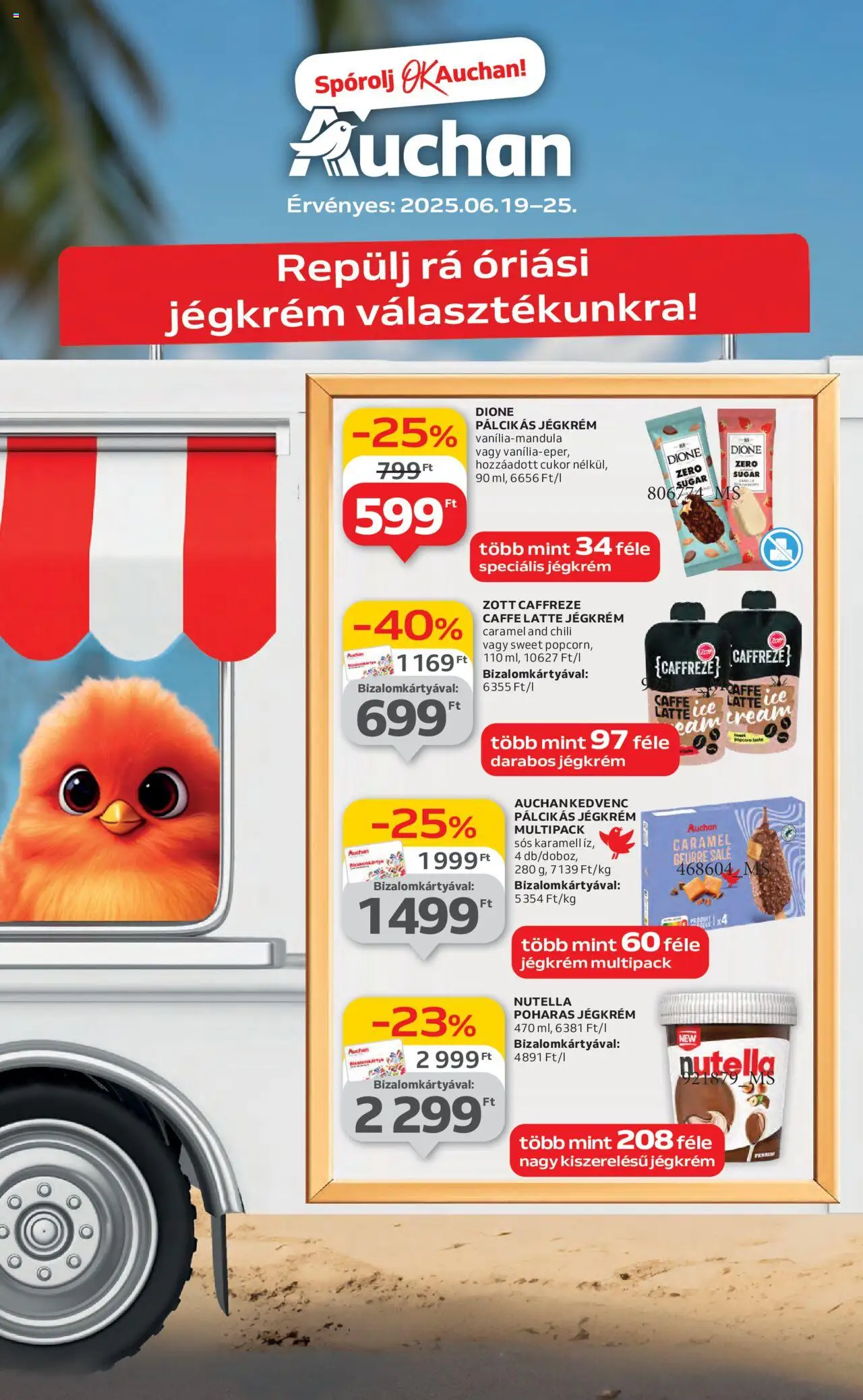 Auchan aktuális szórólap, érvényes 2025.06.19.-től - 1 oldal