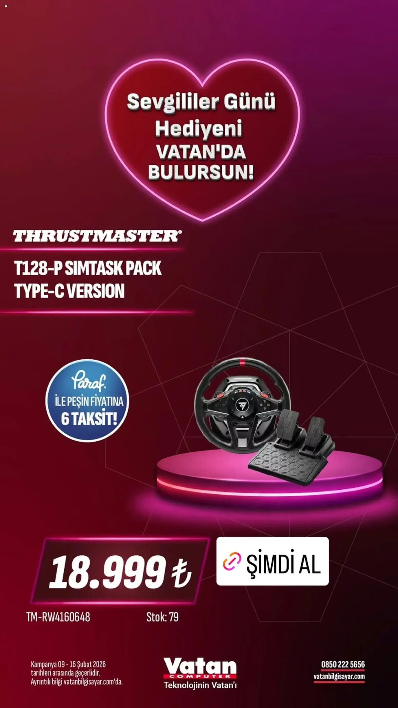 Vatan Bilgisayar İndirim 09.02.2026 - Broşürünün önizlemesi