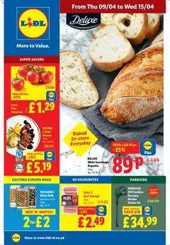 Preview of Lidl Lidl - Super Savers valid from 09/04/2026