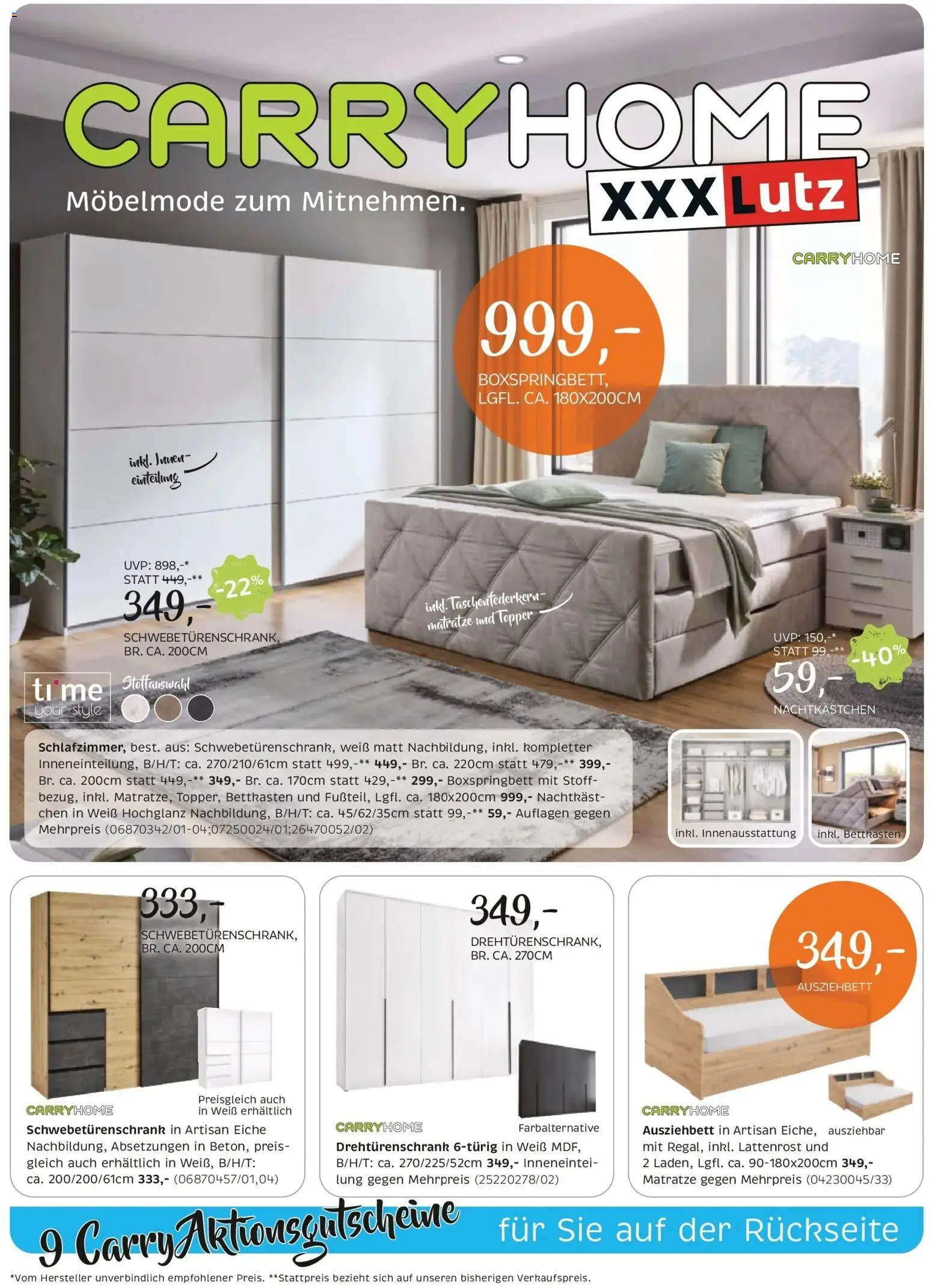 Vorschau der Angebote: XXXLutz Carry Home gültig ab 17.02.2026