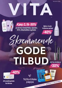 Forhåndsvis Kundeavis fra butikk Vita gyldig fra 27/10/2025