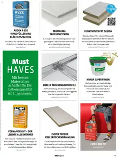 Vorschau der Angebote: Hagebau Katalog Baurategeber gültig ab 07.04.2025 | Seite: 99