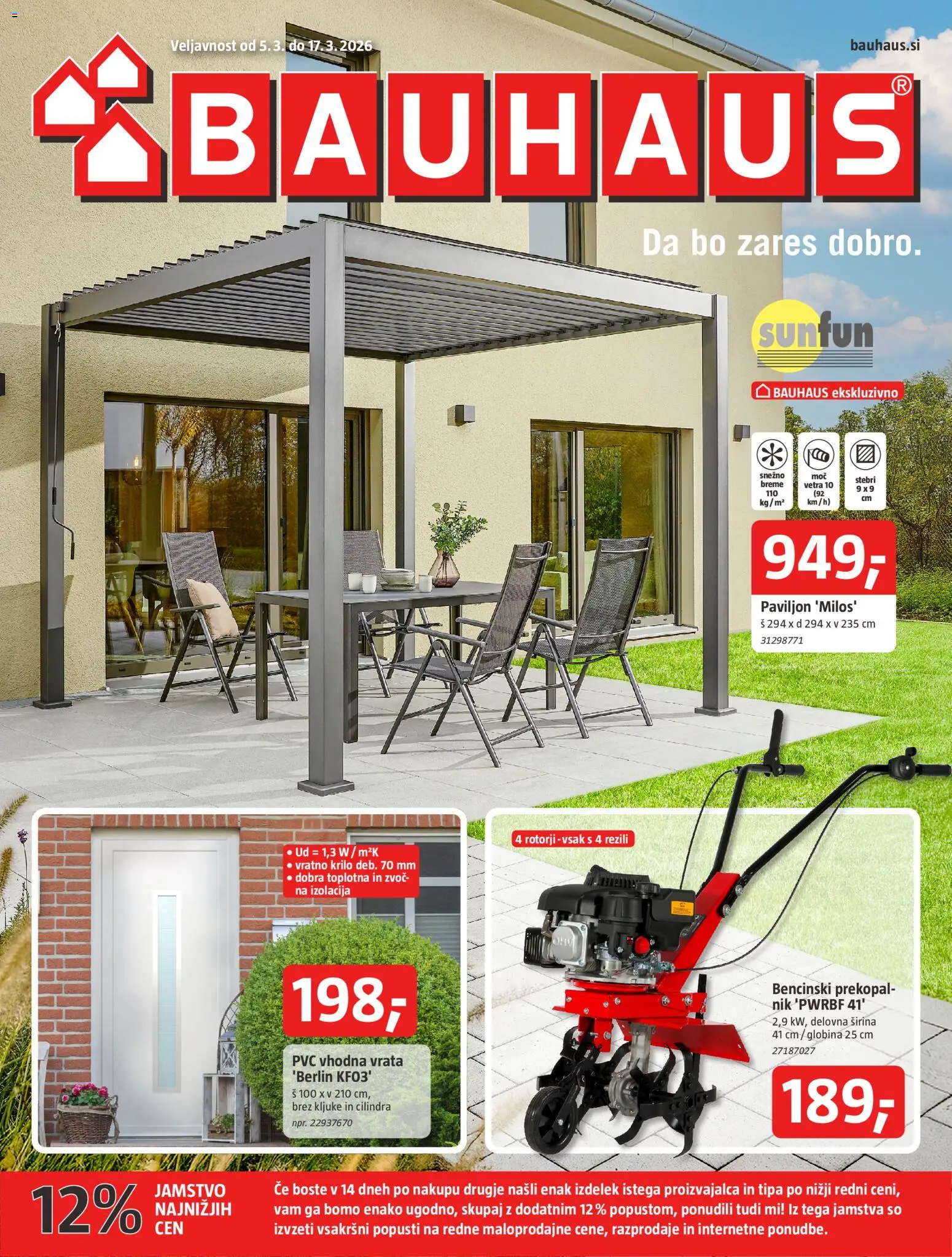 Predogled kataloga iz trgovine Bauhaus veljaven od 05.03.2026