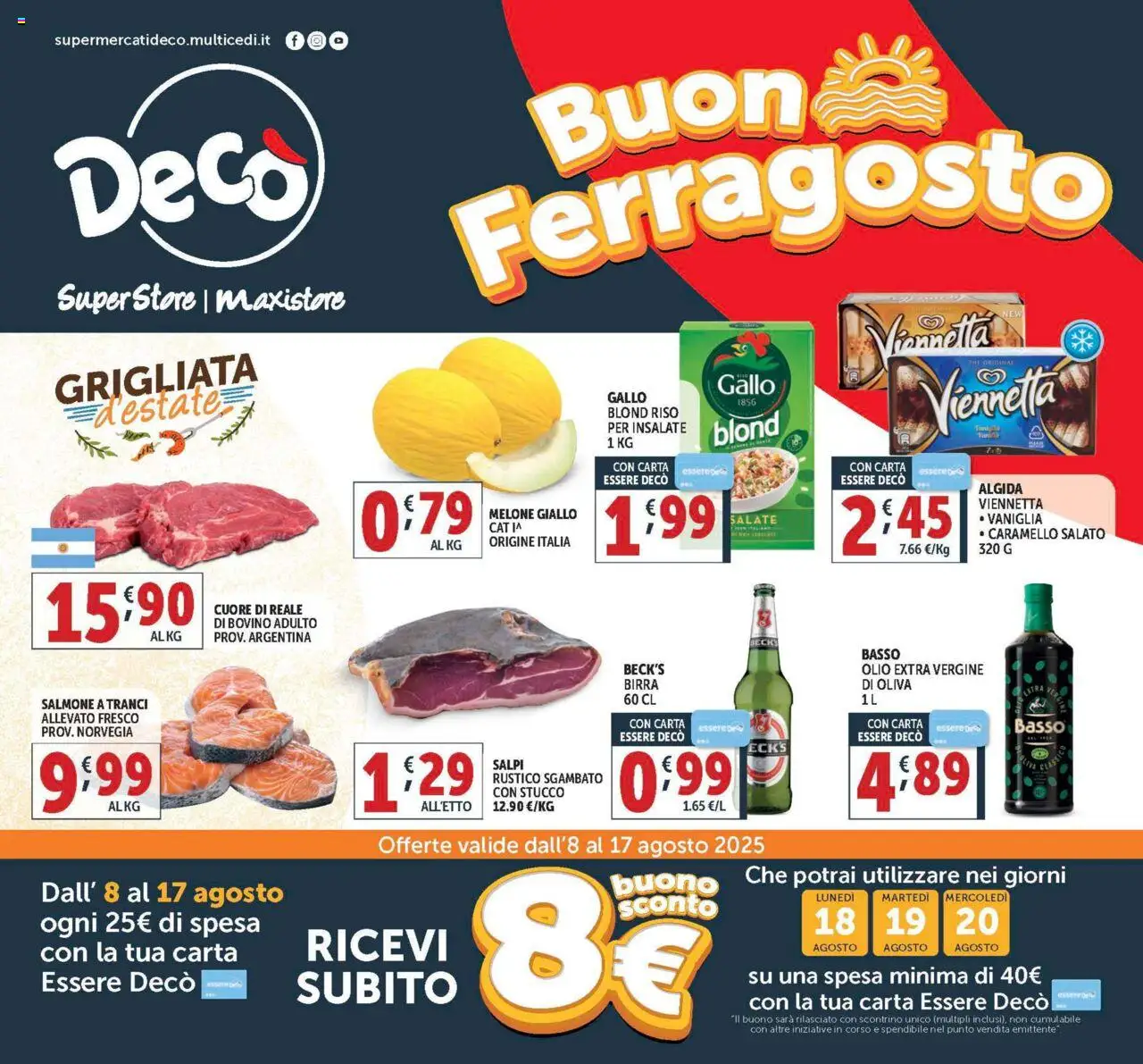 Volantino Decò valido da 08/08/2025 numero di pagina 1