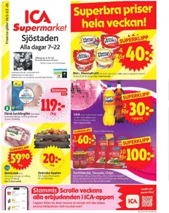 Förhandsgranska reklamblad Stockholm från butik ICA Supermarket gäller från 26/01/2026