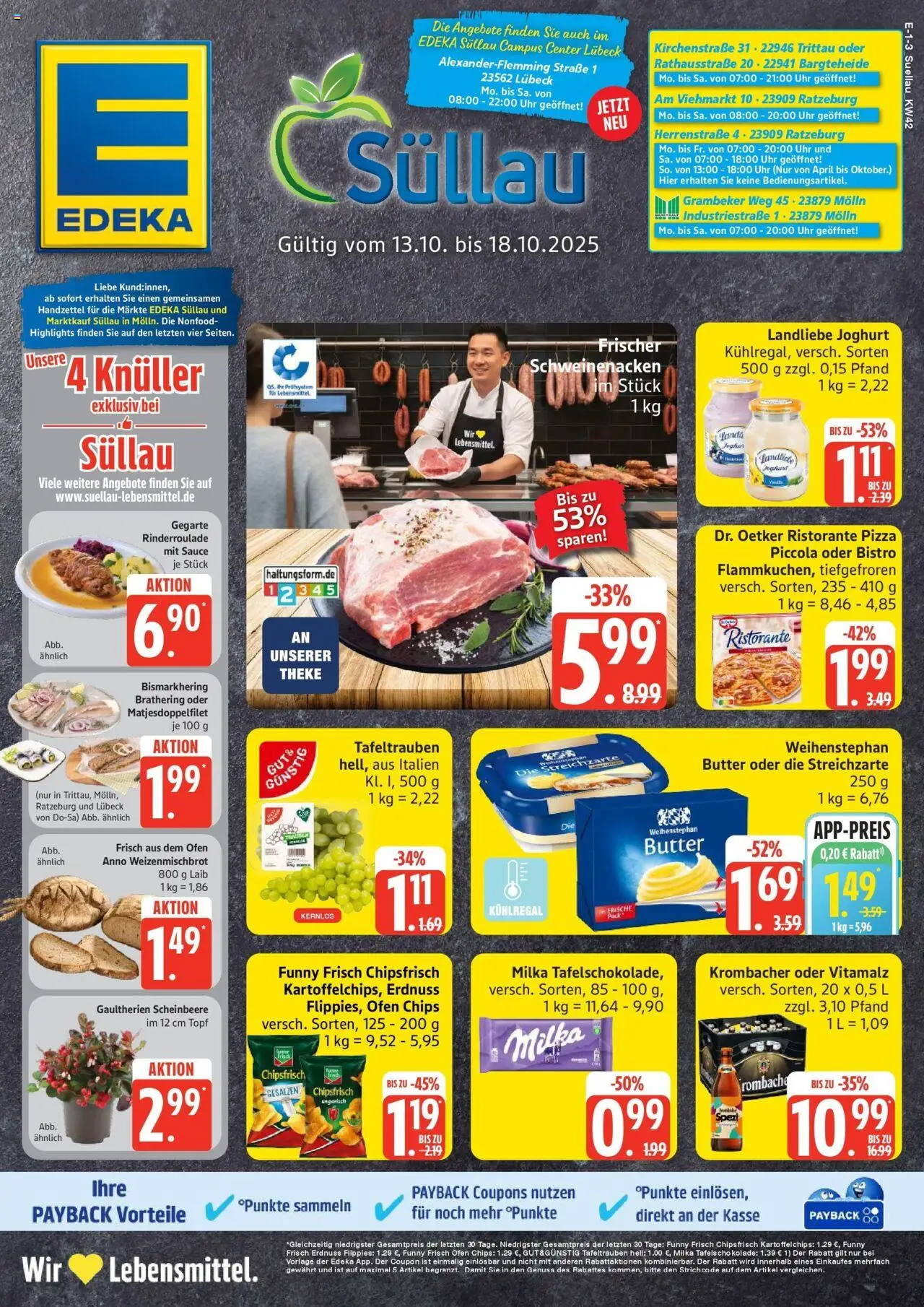 MARKTKAUF Prospekt ab Montag 13.10.2025 > Marktkauf: Wochenangebote