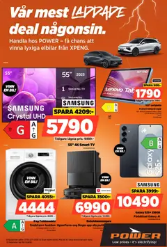 Förhandsgranska reklamblad Aktuella reklamblad Power från butik Power gäller från 27/10/2025