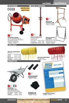 Prévisualisation de Catalogue du magasin Brico Cash formulaire valide 04/04/2025 | Page: 13
