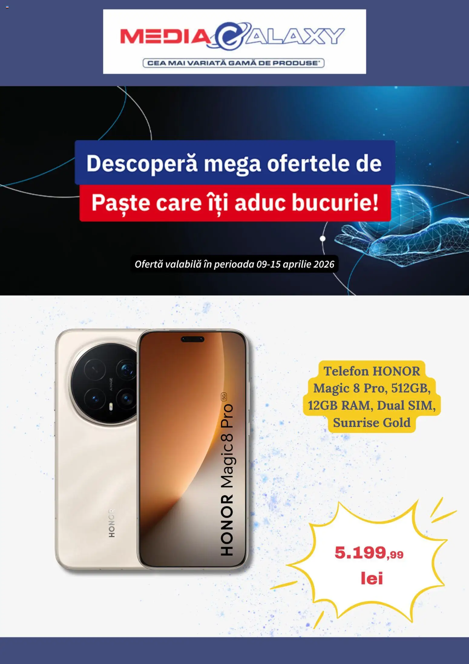 Previzualizarea de cataloage: Media Galaxy Media Galaxy Catalog valabil de la 09.04.2026