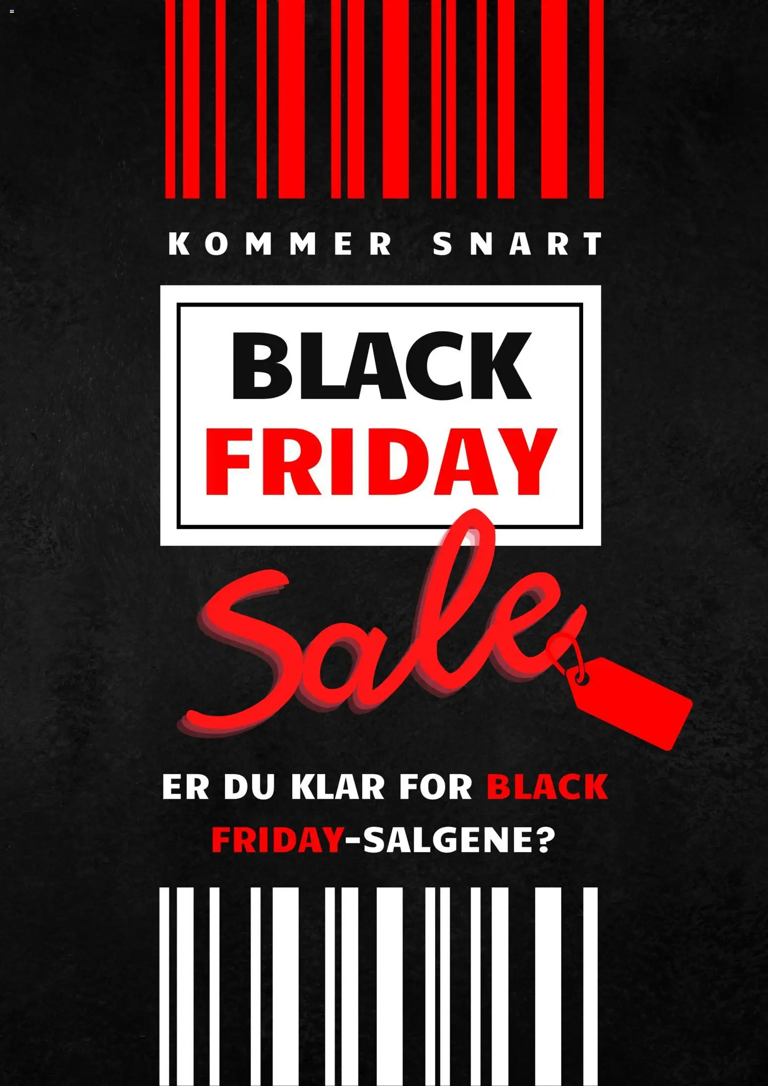 Forhåndsvis Black Friday Varsel fra butikk CC Mat gyldig fra 31/10/2025