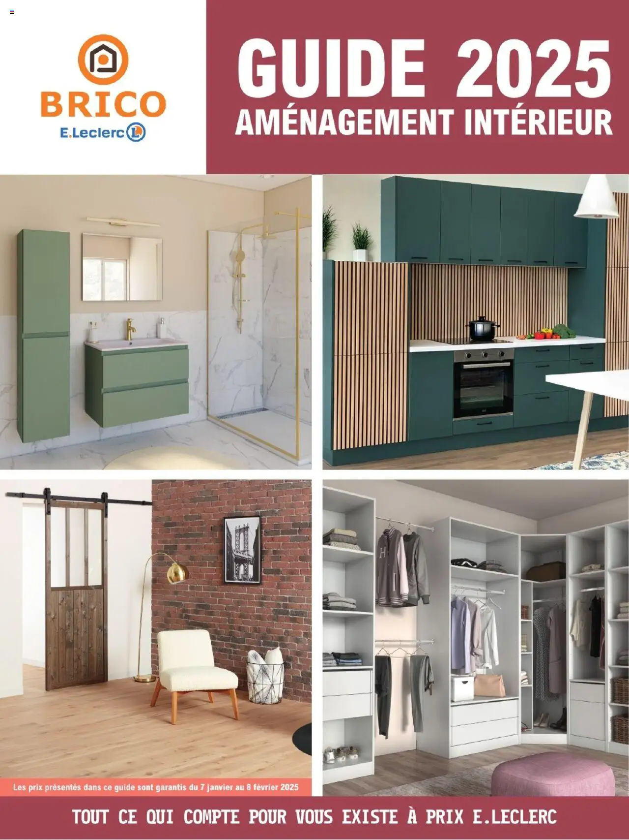 Guide aménagement intérieur | Avenue D'antibes, Amilly de la boutique Brico E.Leclerc valable du 07/01/2025 - Page numéro 1